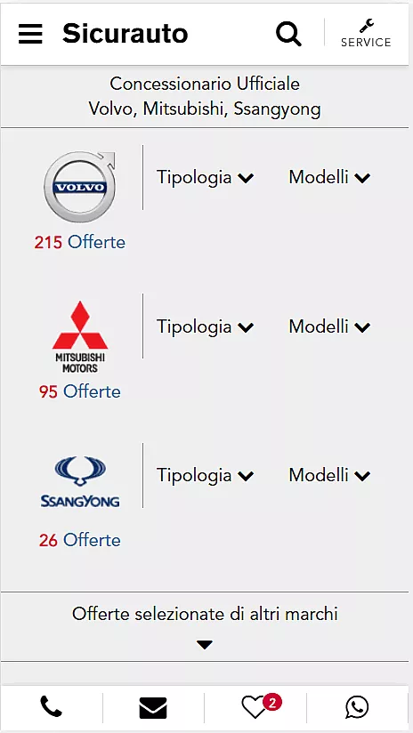 UN SOLO SITO, ESPERIENZE DIVERSE PER UTENTI DIVERSI.