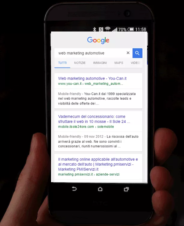 SU MOBILE OGNI SECONDO E OGNI PASSAGGIO CONTANO.